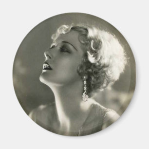 Imã Retrato da mulher do vintage