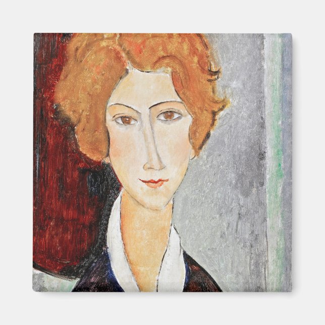 Imã Retrato da Mulher, Modigliani (Frente)