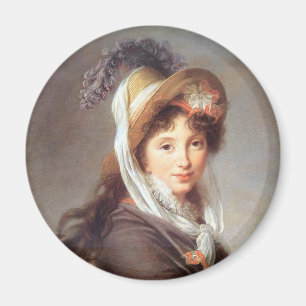 Imã Retrato da Senhora Revolucionária Francesa