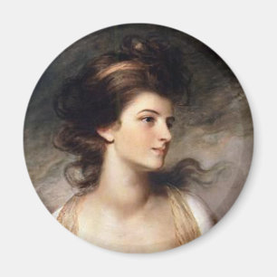Imã Retrato da Senhora Revolucionária Francesa