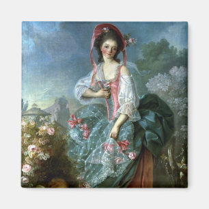 Imã Retrato da senhorita Guimard como Terpsichore, c