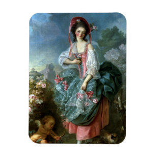 Ímã Retrato da senhorita Guimard como Terpsichore, c