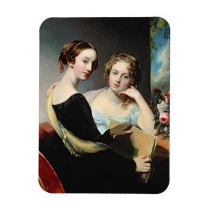 Ímã Retrato das irmãs de McEuen, depois de 1823