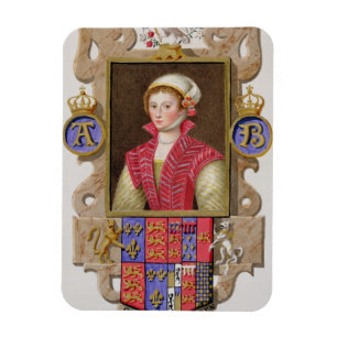 Ímã Retrato de 1507-36) ?as rainhas de Anne Boleyn (da