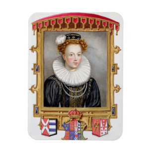 Ímã Retrato de 1512-1548) sextas esposas de Catherine