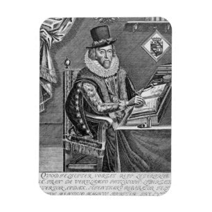 Ímã Retrato de 1561-1626) viscondes de Francis Bacon