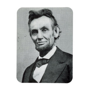 Ímã Retrato de Abe Lincoln 1