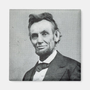 Imã Retrato de Abe Lincoln 1