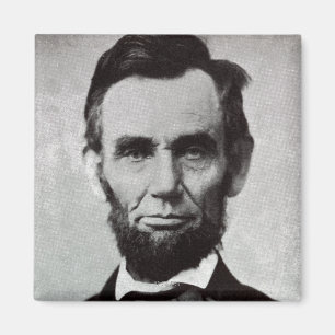 Imã Retrato de Abe Lincoln 2