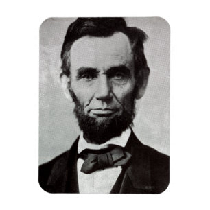 Ímã Retrato de Abe Lincoln 2