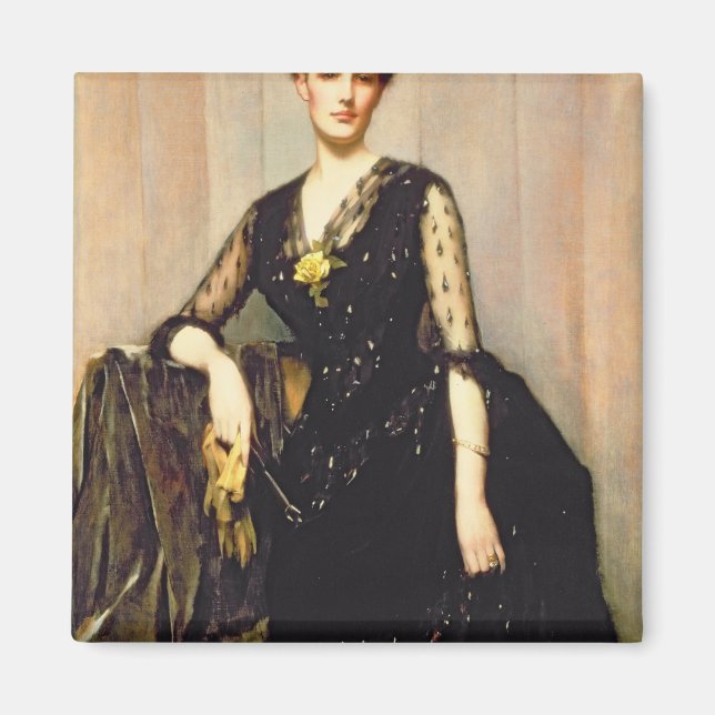 Imã Retrato de Agnes Williamson (Frente)