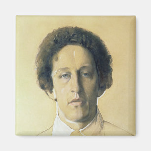Imã Retrato de Aleksandr Aleksandrovich Blok, 1907