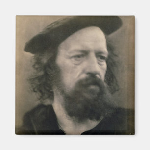 Imã Retrato de Alfred, senhor Tennyson (1809-92)