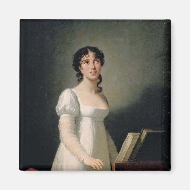 Imã Retrato de Angélica Catalani (Frente)