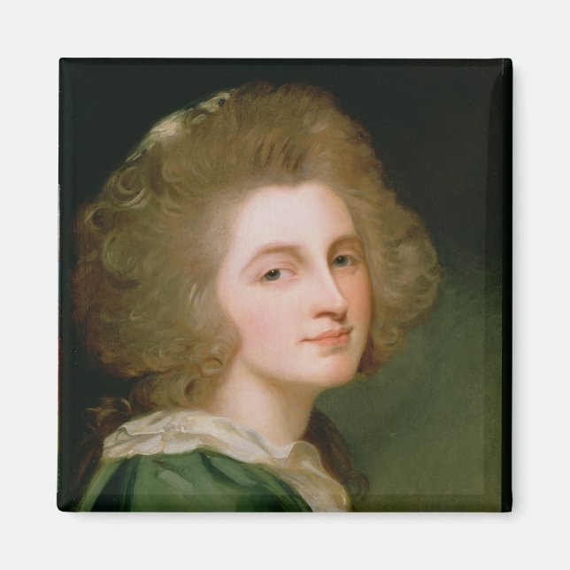 Imã Retrato de Ann Barbara Russell (Frente)