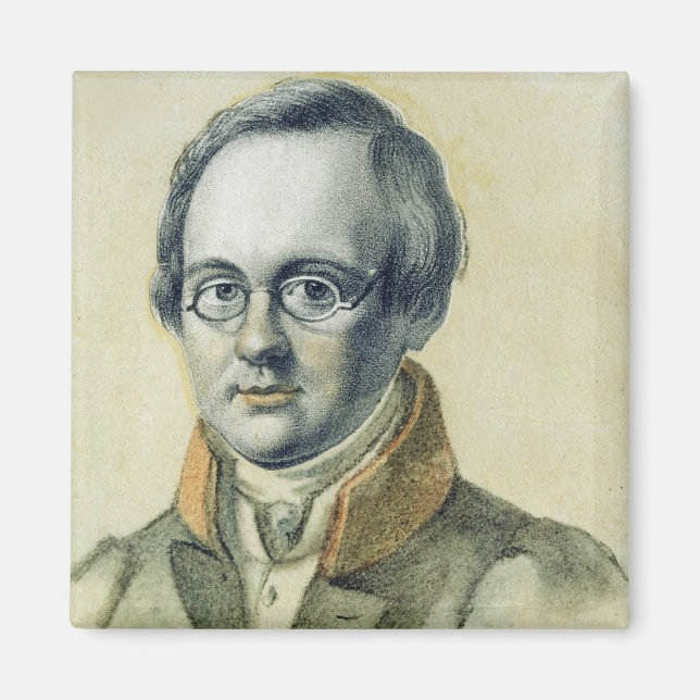 Imã Retrato de Anton A. Delvig, 1830 (Frente)