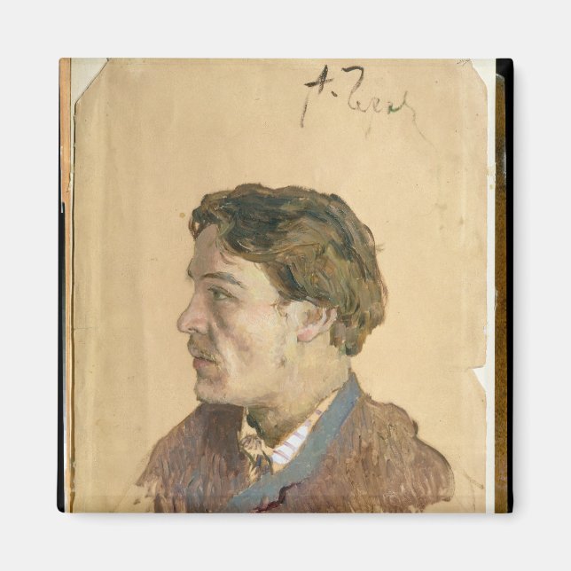 Imã Retrato de Anton Chekhov (Frente)