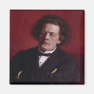Imã Retrato de Anton Grigoryevich Rubinstein, 1881