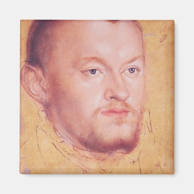 Imã Retrato de Augusto I Eleitor da Saxónia (Frente)