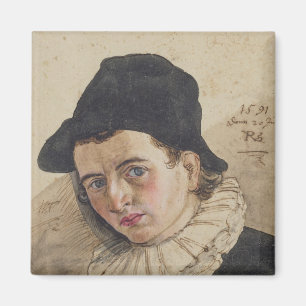 Imã Retrato de auto, 1591