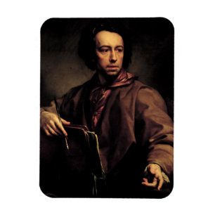 Ímã Retrato de auto, 1773 (óleo no painel)