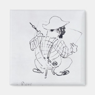 Imã Retrato de auto de Henri de Toulouse-Lautrec ,