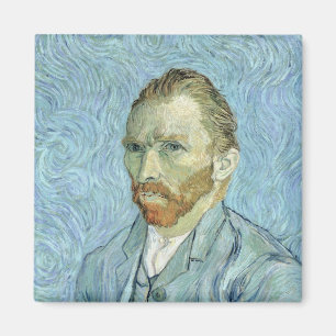 Imã Retrato de auto de Vincent van Gogh , 1889