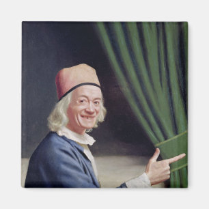 Imã Retrato de auto que sorri, c.1770-73