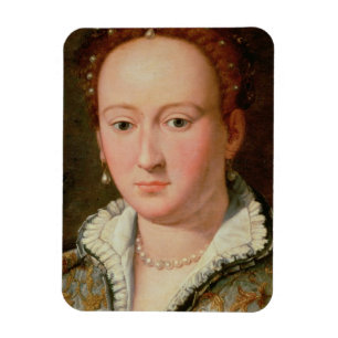 Ímã Retrato de Bianca Cappello, c.1580 (óleo no cobre