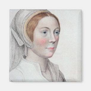 Imã Retrato de Catherine Howard (1520-42) gravado