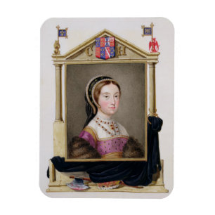 Ímã Retrato de Catherine Howard (c.1520-d.1542) 5o Q