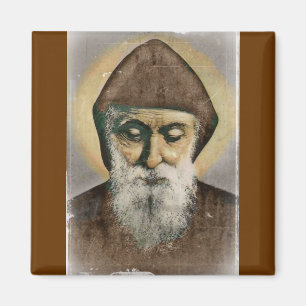 Imã Retrato de Charbel do santo