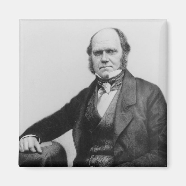 Imã Retrato de Charles Darwin, 1854 (Frente)
