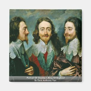 Imã Retrato de Charles mim, rei de Inglaterra