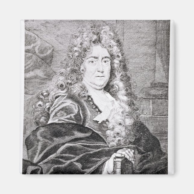 Imã Retrato de Charles Perrault (Frente)