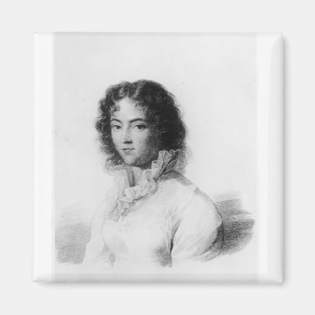 Imã Retrato de Constanze Mozart 1828 (Frente)