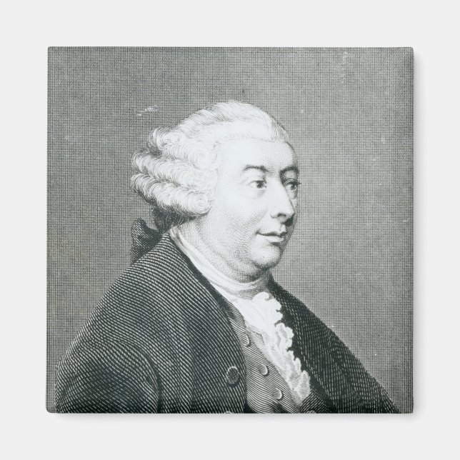 Imã Retrato de David Hume (Frente)