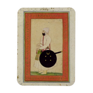 Ímã Retrato de Dilir Khan, c.1760, do grande CLI
