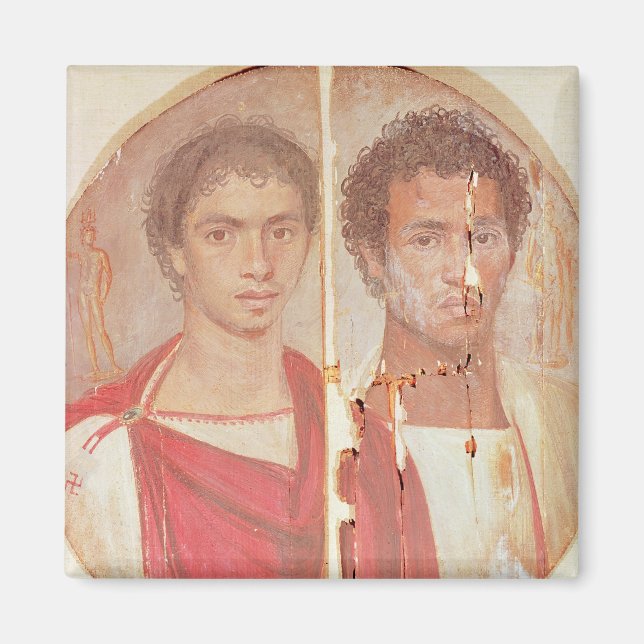 Imã Retrato de dois irmãos (Frente)