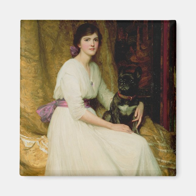 Imã Retrato de Dorothy Dicksee (Frente)