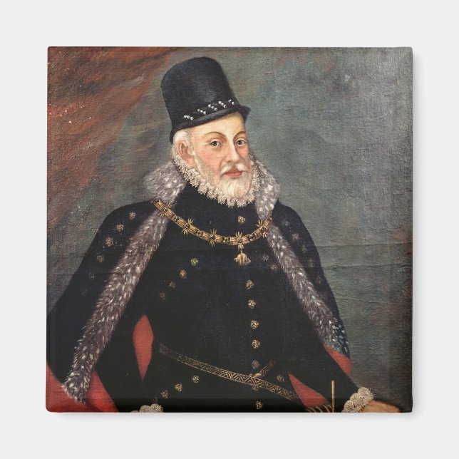 Imã Retrato de Filipe II da Espanha 2 (Frente)