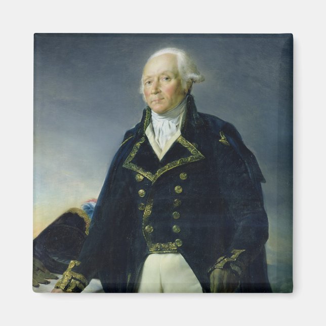 Imã Retrato de Francois-Christophe Kellermann (Frente)