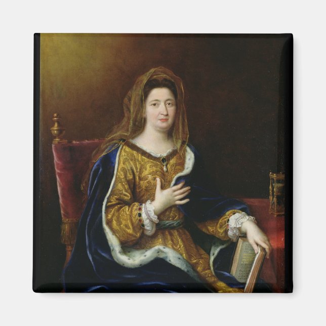 Imã Retrato de Francoise d'Aubigne Marquise (Frente)