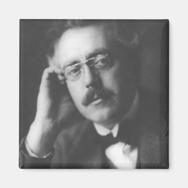 Imã Retrato de Frank Bridge (1879-1941) (foto b/w) (Frente)