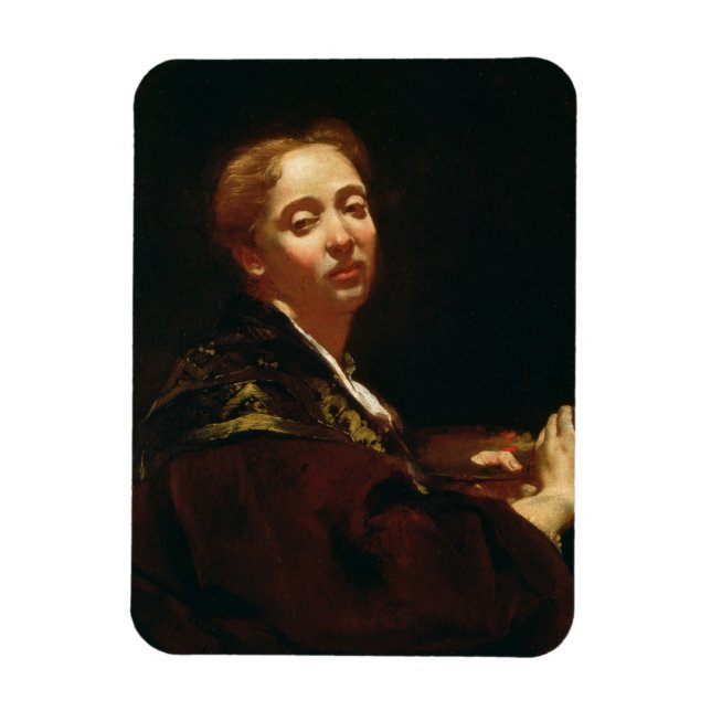 Ímã Retrato de Giulia Lama (fl.1728) (Vertical)