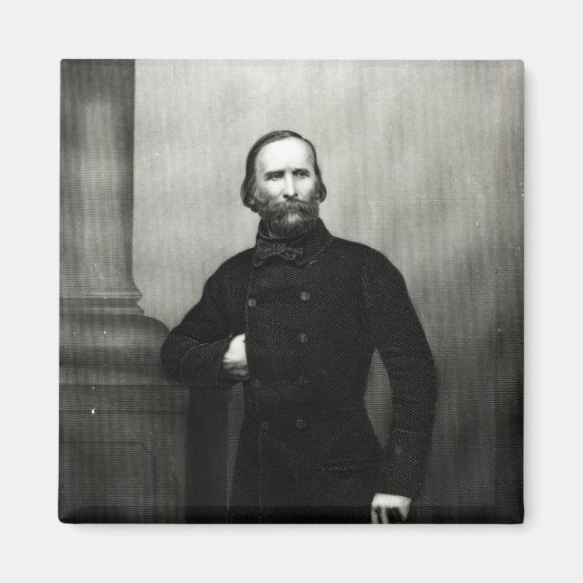 Imã Retrato de Giuseppe Garibaldi (Frente)