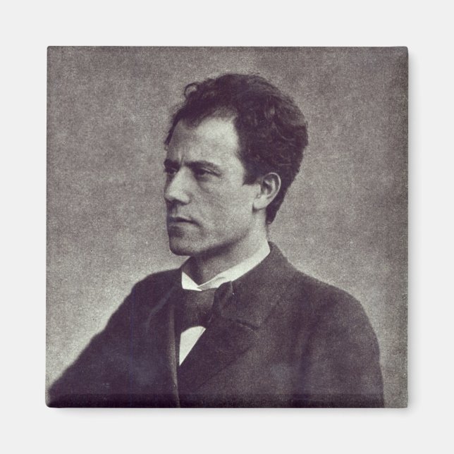 Imã Retrato de Gustav Mahler, 1897 (Frente)