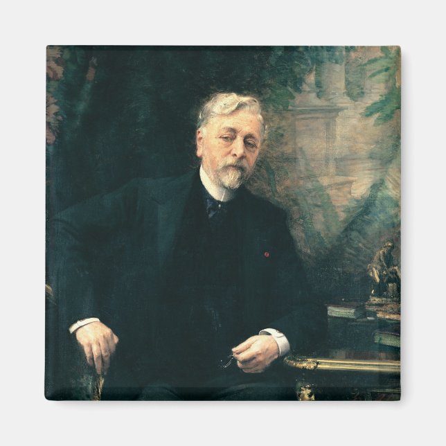 Imã Retrato de Gustave Eiffel 1905 (Frente)
