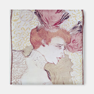 Imã Retrato de Henri de Toulouse-Lautrec de Marcelle