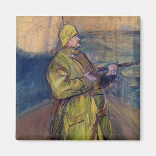 Imã Retrato de Henri de Toulouse-Lautrec do Monsieur